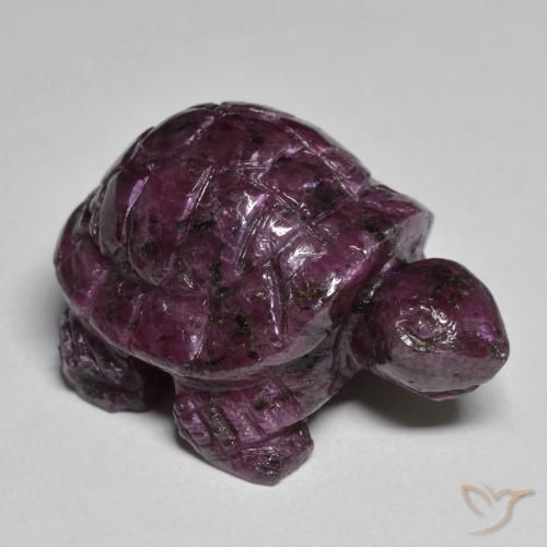 41.62ct 자연스러운 딥 퍼플 레드 루비-Zoisite, 팬시한, 불투명체