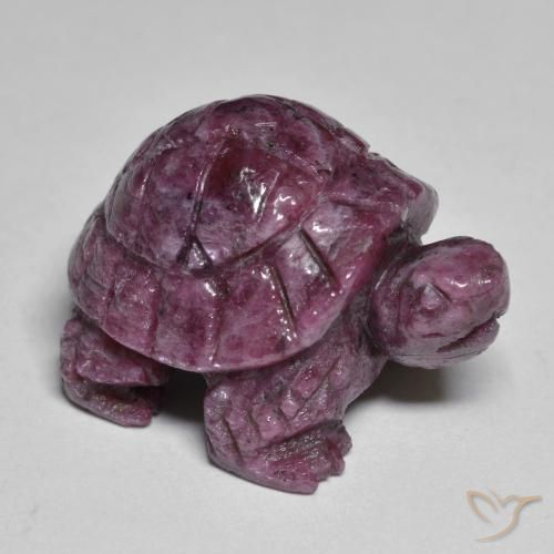 34.42ct 자연스러운 라즈베리 레드 루비-Zoisite, 팬시한, 불투명체