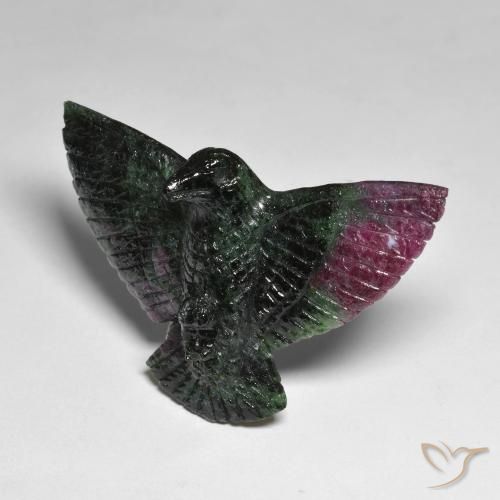 83.59ct 자연스러운 다색 루비-Zoisite, 팬시한, 불투명체