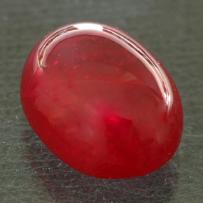 8.40캐럿 천연 레드 루비, 투명한, 11.9×9.1 mm, 투명/반투명