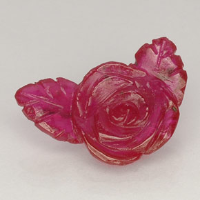 8.00캐럿 천연 핑크 레드 루비, 투명한, 19.1×12.5 mm, 투명/반투명