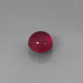 1.95캐럿 천연 레드 루비, 투명한, 6.31 mm, 투명/반투명