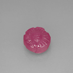 2.43캐럿 천연 레드 핑크 루비, 멋진 모양, 7.3×7.3 mm, 투명한