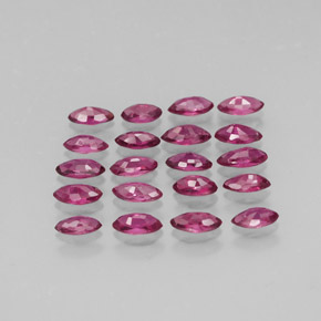 캐럿 천연 핑크 레드 루비 보석, 마퀴즈, 3.8×1.8 mm, VS-SI