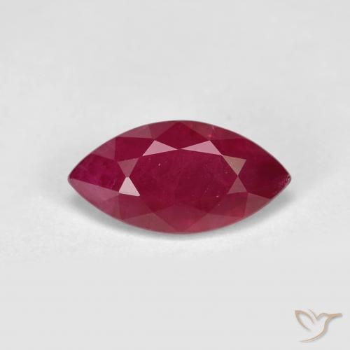 1.84ct 자연스러운 딥 와인 레드 루비, 보석, VS-SI