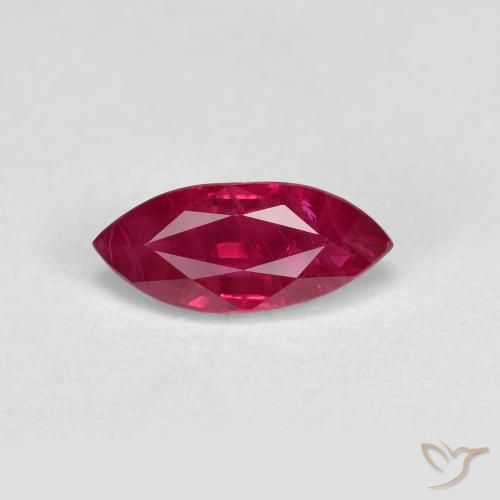 1.14ct 자연스러운 미디엄 레드 루비, 보석, VS-SI