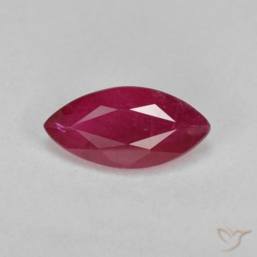 1.61ct 자연스러운 딥 레드 루비, 보석, VS-SI