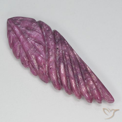 15.91ct 자연스러운 미디엄 다크 퍼플 루비, 팬시한, 불투명체