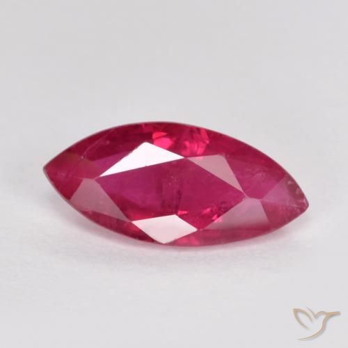1.03ct 자연스러운 라이트 레드 루비, 보석, SI