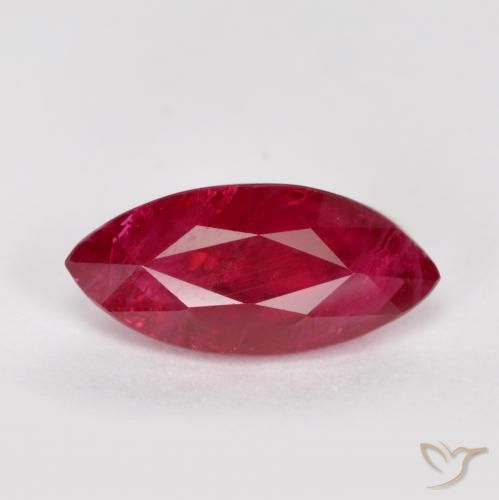1.01ct 자연스러운 딥 레드 루비, 보석, SI