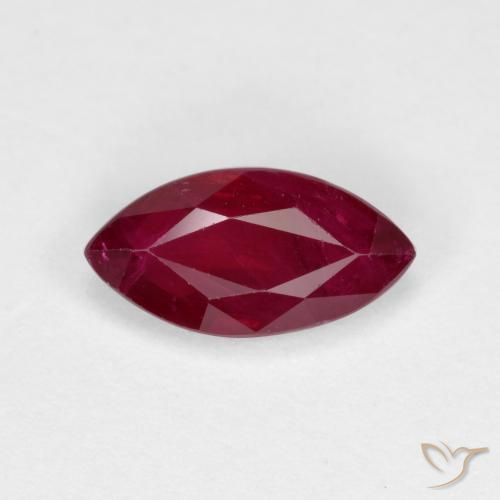 1.06ct 자연스러운 딥 레드 루비, 보석, VS-SI