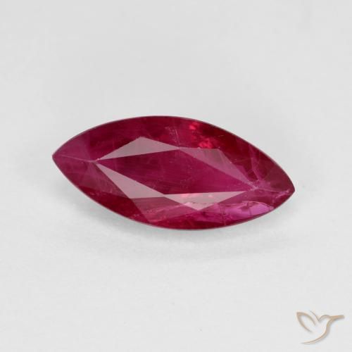 1.20ct 자연스러운 딥 레드 루비, 보석, VS-SI