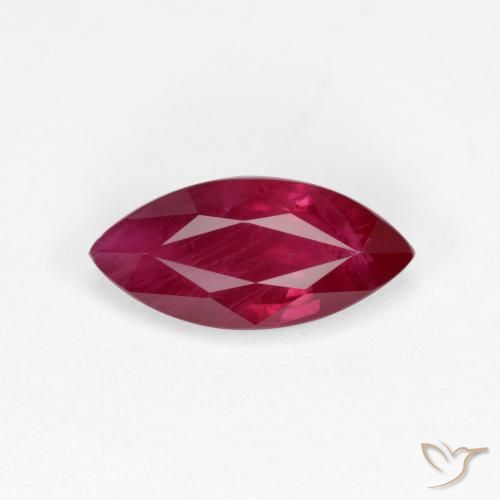 1.10ct 자연스러운 다크 레드 루비, 보석, VS-SI