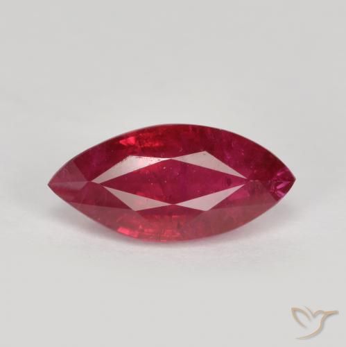 1.04ct 자연스러운 딥 레드 루비, 보석, VS-SI