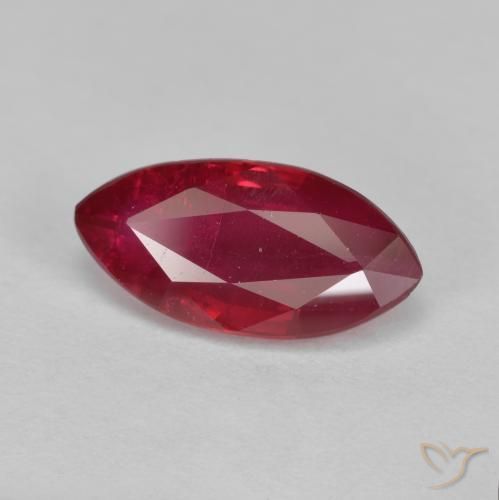 1.89ct 자연스러운 잼 레드 루비, 보석, VS-SI