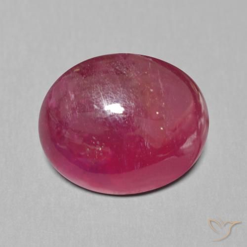 11.20ct 자연스러운 다크 레드 루비, 타원형, 투명한