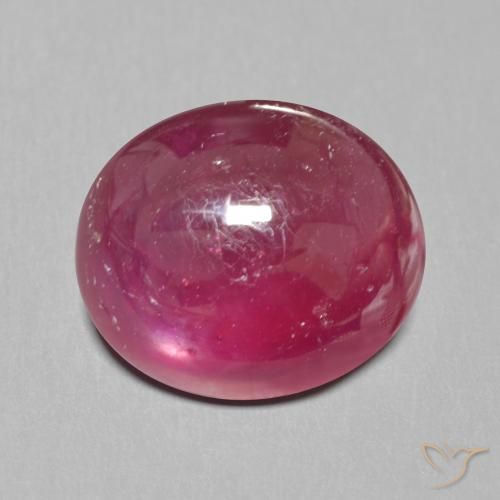11.99ct 자연스러운 다크 레드 루비, 타원형, 투명한