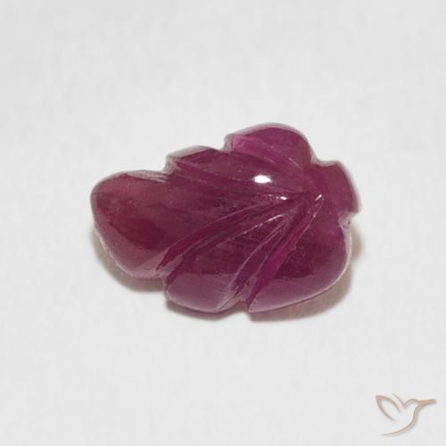 1.76ct 자연스러운 와인 레드 루비, 팬시한, 불투명체