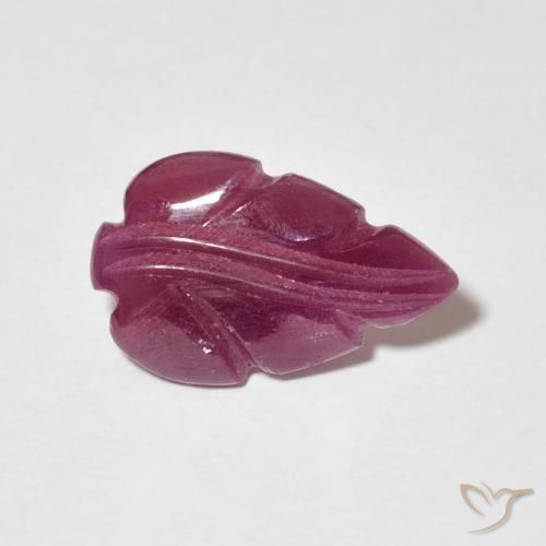 1.88ct 자연스러운 분홍빛이 도는 보라색 루비, 팬시한, 불투명체