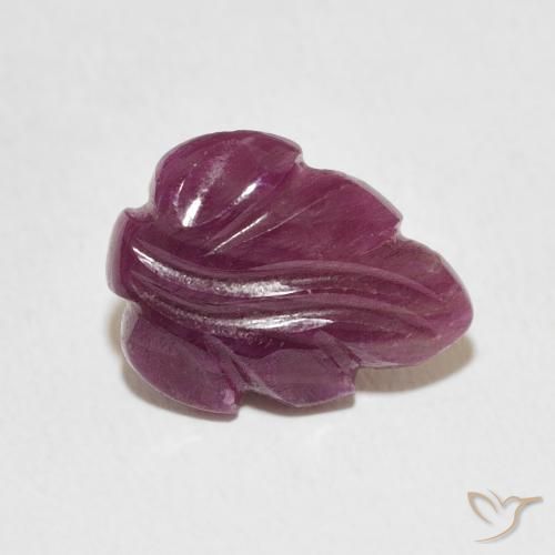 3.28ct 자연스러운 Medium Dark-Purple 루비, 팬시한, 불투명체