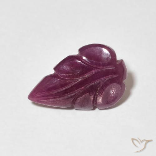 1.93ct 자연스러운 라즈베리 레드 루비, 팬시한, 불투명체