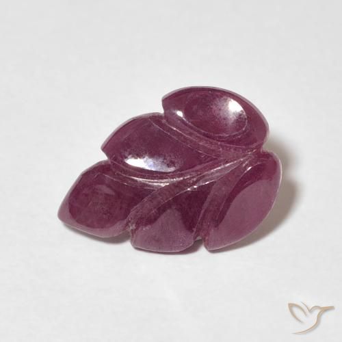 2.03ct 자연스러운 라즈베리 레드 루비, 팬시한, 불투명체