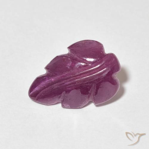 1.86ct 자연스러운 Medium Dark-Purple 루비, 팬시한, 불투명체
