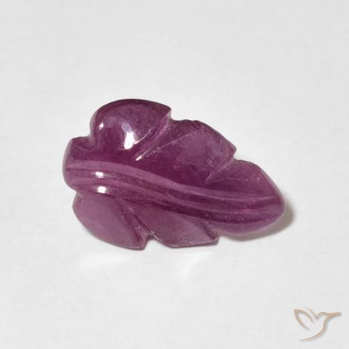 1.86캐럿 천연 Medium Dark-Purple 루비, 팬시한, 불투명체