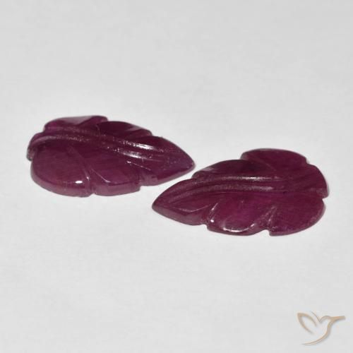 6.13캐럿 천연 Medium Dark-Purple 루비 보석, 팬시한, 불투명체