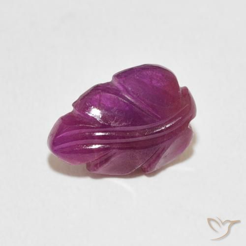 2.77ct 자연스러운 Medium Dark-Purple 루비, 팬시한, 불투명체