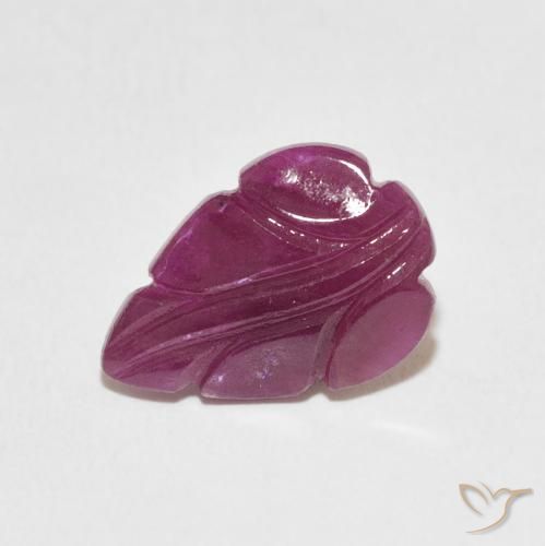 3.05ct 자연스러운 라즈베리 레드 루비, 팬시한, 불투명체