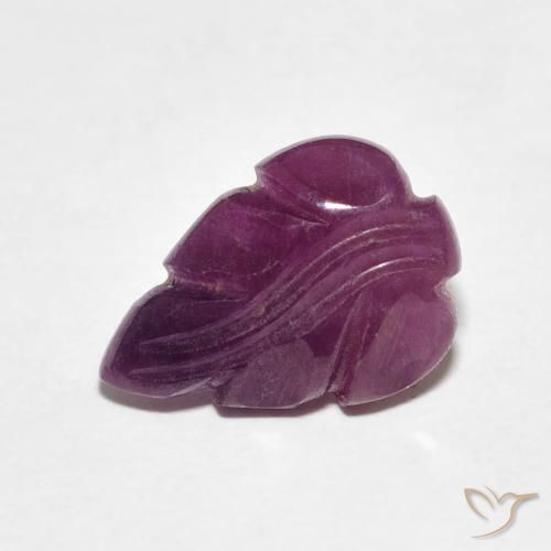 2.77ct 자연스러운 적자색 루비, 팬시한, 불투명체