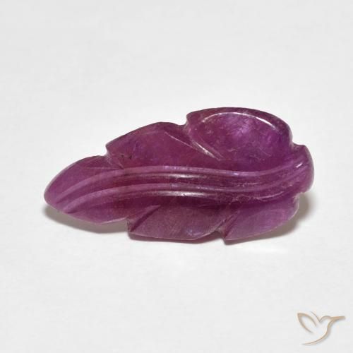 3.23ct 자연스러운 상그리아 퍼플 루비, 팬시한, 불투명체