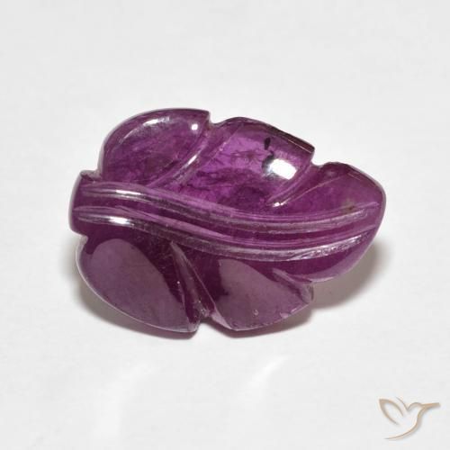 4.70ct 자연스러운 Medium Dark-Purple 루비, 팬시한, 불투명체