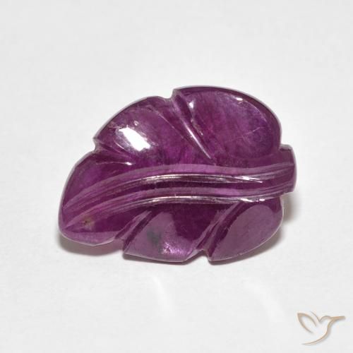 4.70캐럿 천연 Medium Dark-Purple 루비, 팬시한, 불투명체