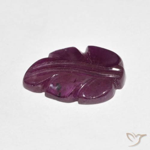 4.70캐럿 천연 Medium Dark-Purple 루비, 팬시한, 불투명체