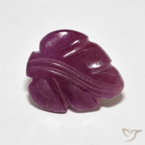 3.57캐럿 천연 Medium Dark-Purple 루비, 팬시한, 불투명체