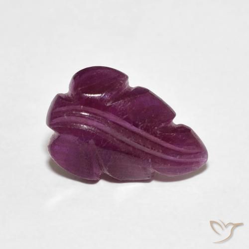 2.45ct 자연스러운 보이젠베리 퍼플 루비, 팬시한, 불투명체