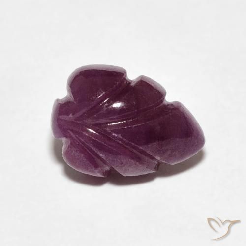 2.10ct 자연스러운 Medium Dark-Purple 루비, 팬시한, 불투명체