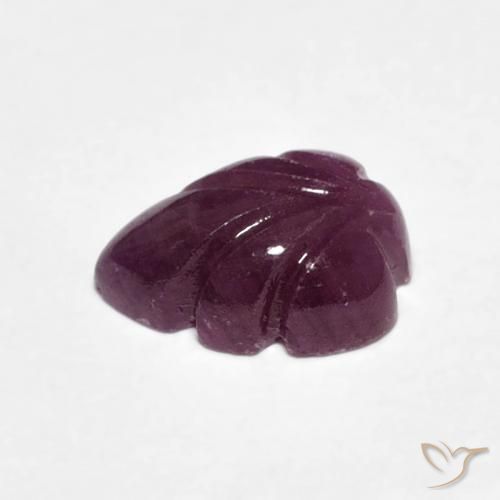 2.10캐럿 천연 Medium Dark-Purple 루비, 팬시한, 불투명체