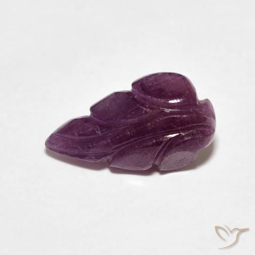2.37ct 자연스러운 Medium Dark-Purple 루비, 팬시한, 불투명체