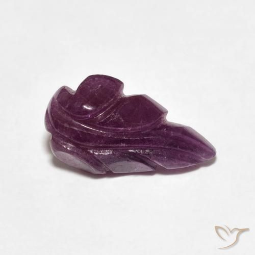 2.37캐럿 천연 Medium Dark-Purple 루비, 팬시한, 불투명체