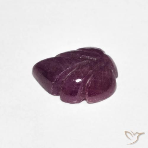 2.15캐럿 천연 Medium Dark-Purple 루비, 팬시한, 불투명체