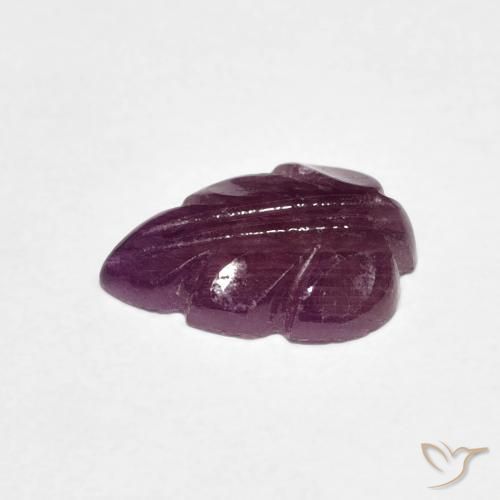 2.30캐럿 천연 Medium Dark-Purple 루비, 팬시한, 불투명체
