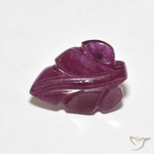2.98ct 자연스러운 Medium Dark-Purple 루비, 팬시한, 불투명체