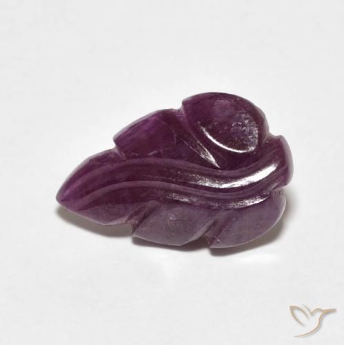 3.86ct 자연스러운 Medium Dark-Purple 루비, 팬시한, 불투명체