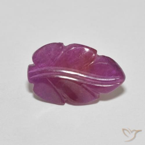 2.61ct 자연스러운 적자색 루비, 팬시한, 불투명체