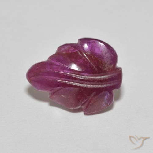 4.64ct 자연스러운 Medium Dark-Purple 루비, 팬시한, 불투명체