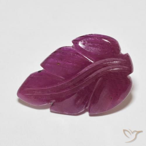5.73ct 자연스러운 딥 레드 루비, 팬시한, 불투명체