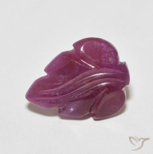 3.75ct 자연스러운 다크 레드 루비, 팬시한, 불투명체